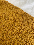 Hand-Crocheted Pure Merino Wool Blankets