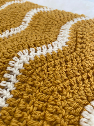 Hand-Crocheted Pure Merino Wool Blankets