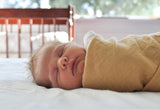 Lush Linen Oversized Swaddle in Gold