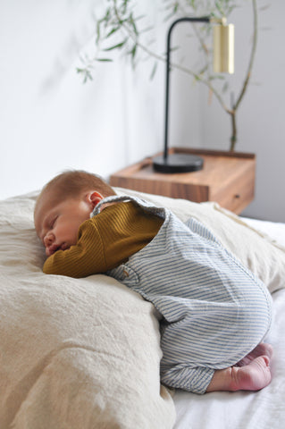 Lush Linen Oversized Swaddle in Oatmeal