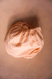 Peach Muslin Cotton Fitted Cot Sheet