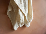 Oatmeal Oversized Muslin Cotton Swaddle